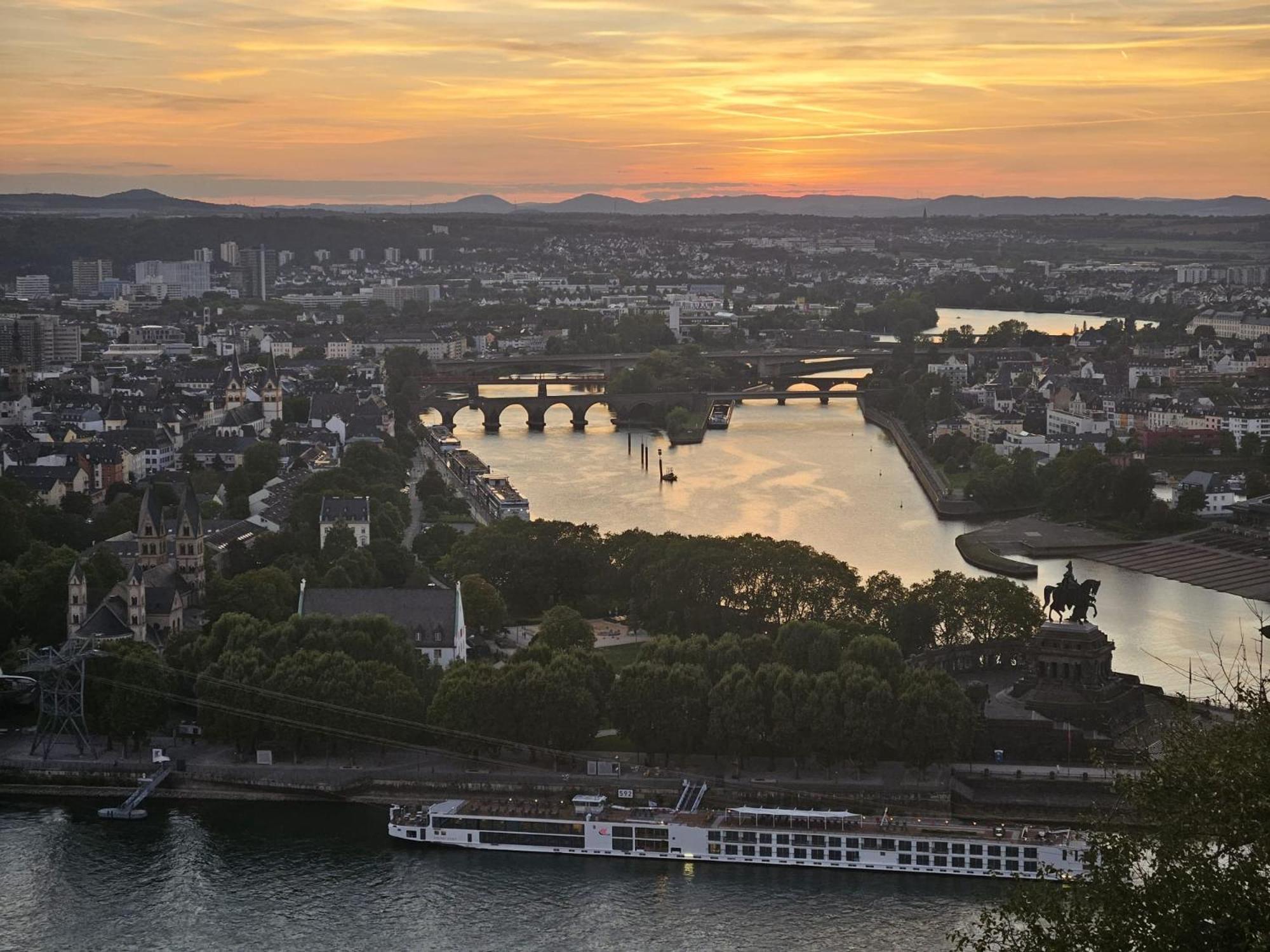 E"Stein 3 Zkb Terrasse Apartment Koblenz  Ngoại thất bức ảnh